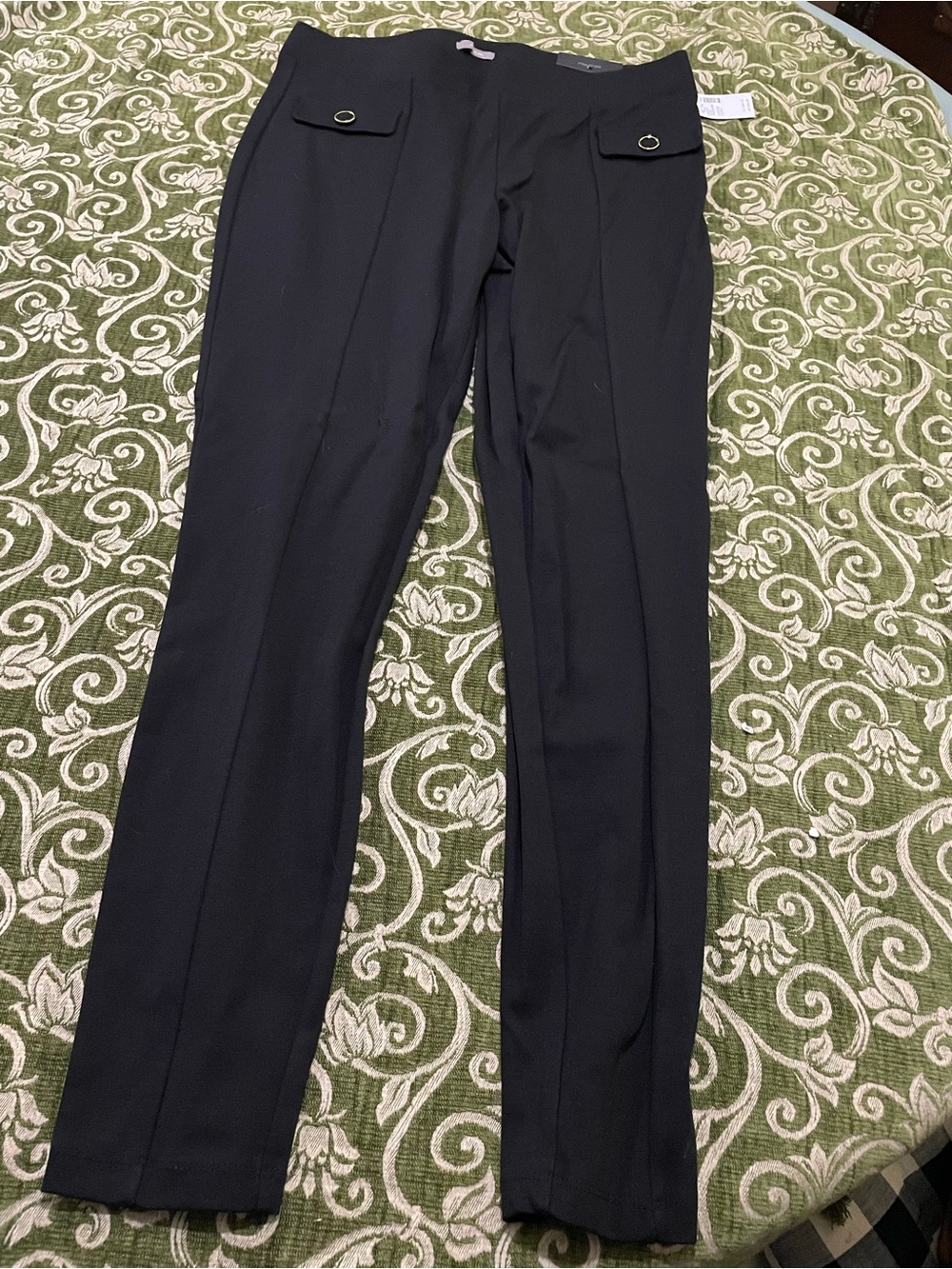 Maurice’s NWT Black Slim Dress Pants with Front Pocket detail large tall